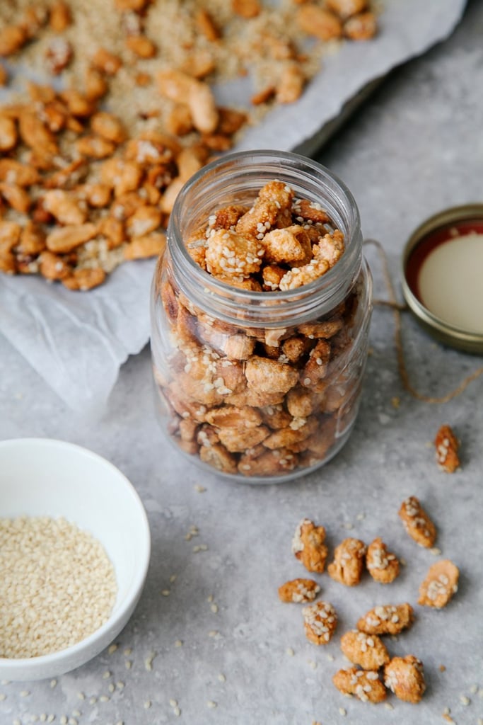 Easy Sesame Candied Peanuts