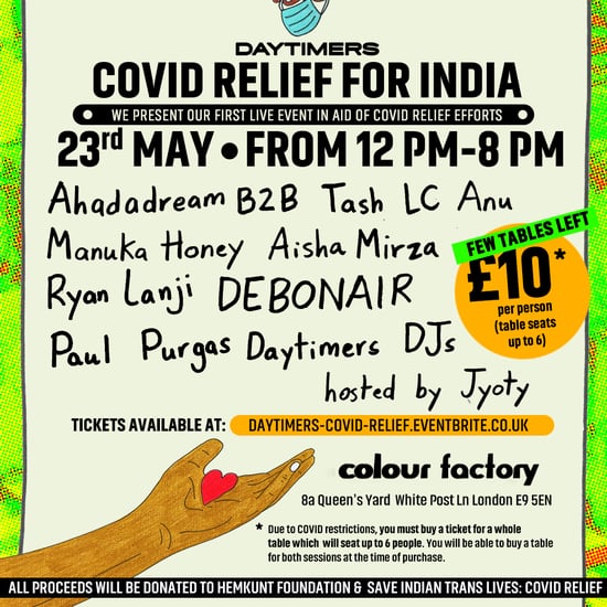South Asian DJs Daytimers Host Event For COVID-19 in India