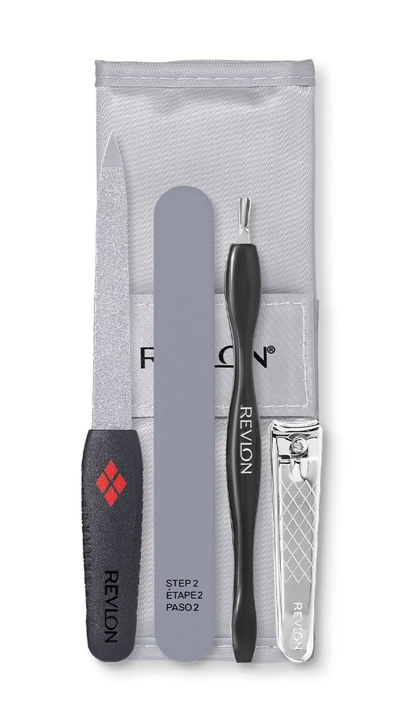 Revlon Manicure Essentials Kit ($7.50)
Keep your nails and cuticles on point no matter where your travels take you with this handy, four-piece manicure set.