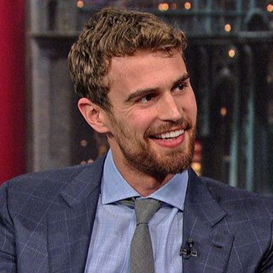 Theo James on Late Show With David Letterman 2015
