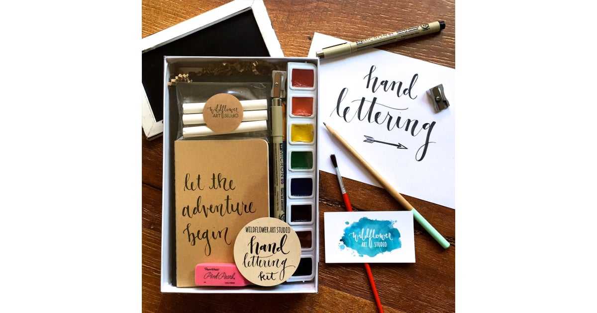 Hand Lettering Kit Gifts For INFJs POPSUGAR Smart Living Photo 5