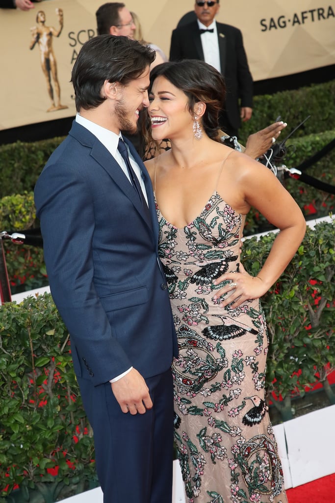 Gina Rodriguez and Joe LoCicero Cutest Pictures