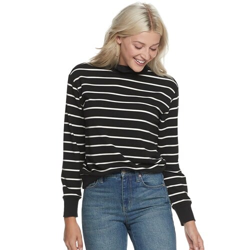 POPSUGAR Mock Neck Pullover