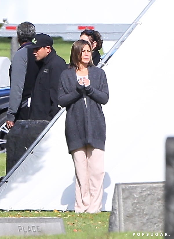 Jennifer Aniston and Sam Worthington Film Cake in LA