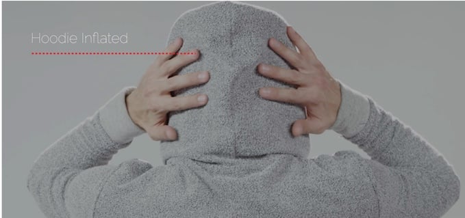 Inflatable Sleep Hoodie The Hypnos Hoodie