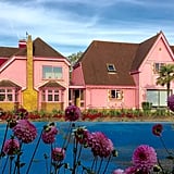 Eaton House Studio Pink Airbnb POPSUGAR Home UK