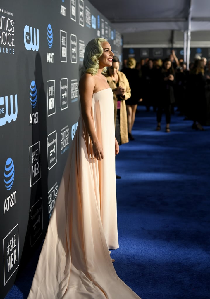 Lady Gaga Dress at the Critics' Choice Awards 2019