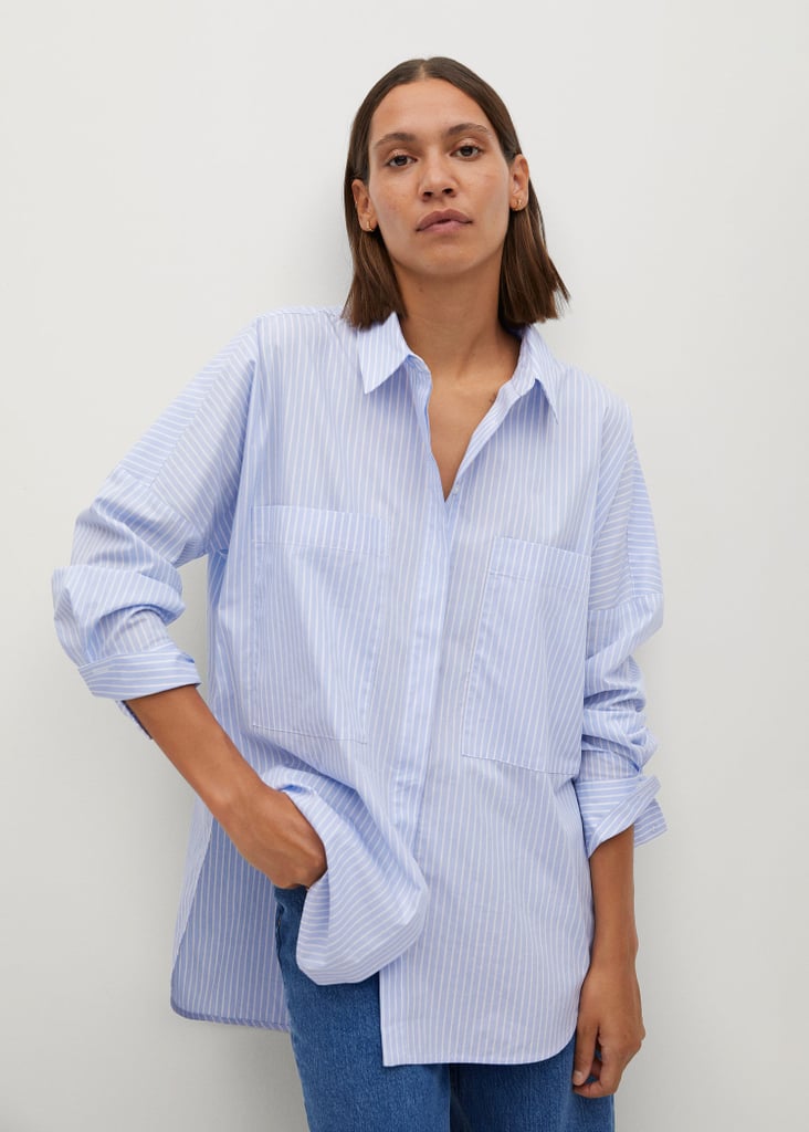 Mango Pocket Oversize Shirt