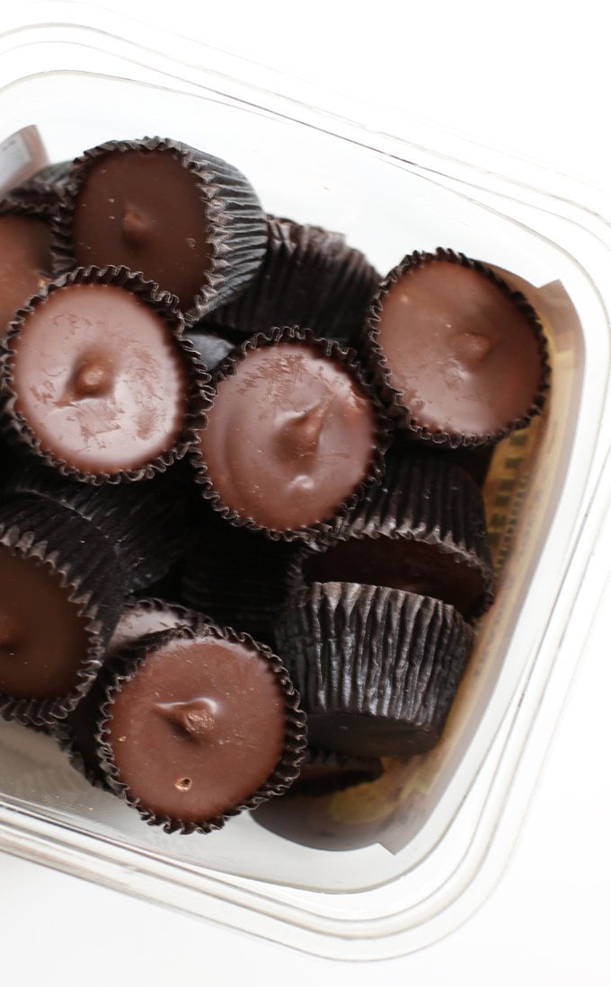 Favorite Candy: Dark Chocolate Peanut Butter Cups