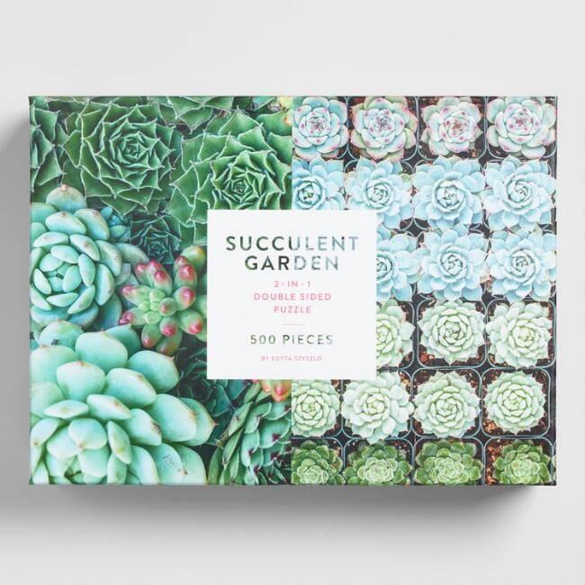 Succulent Garden 500 Piece Puzzle