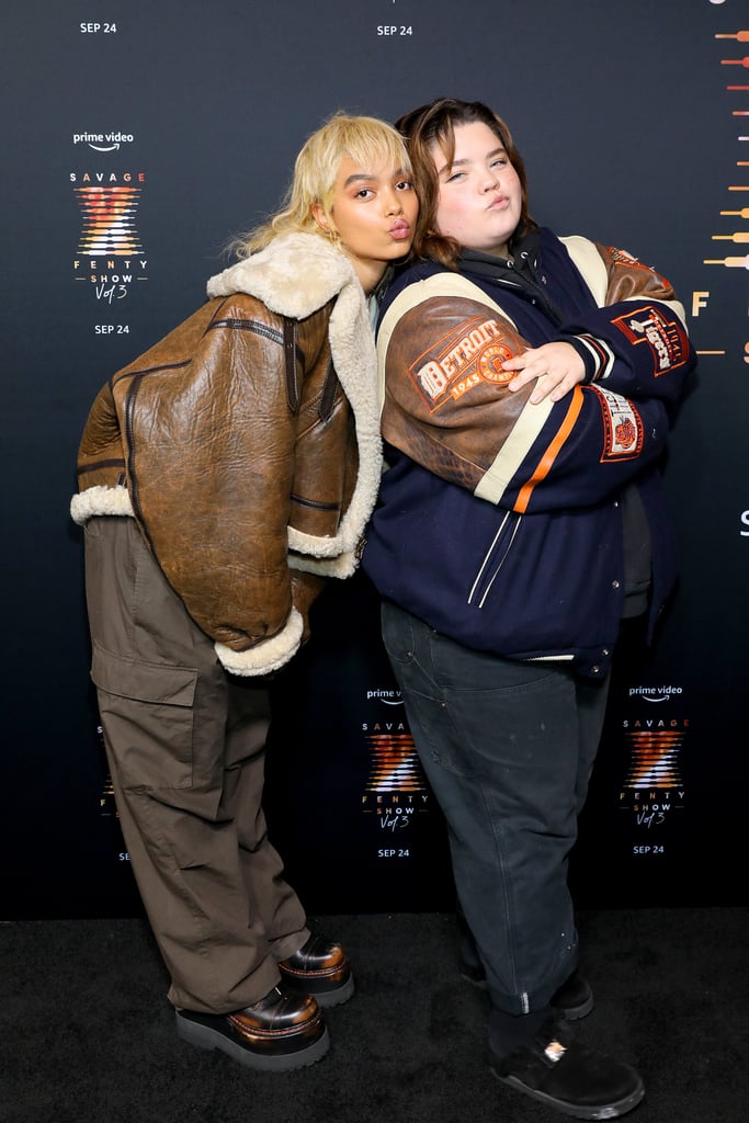Whitney Peak's Blond Mullet at the Savage X Fenty Premiere
