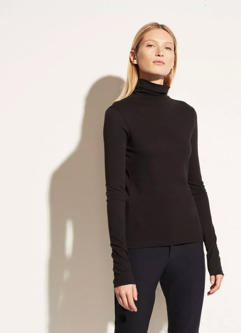 Vince Essential Long Sleeve Turtleneck