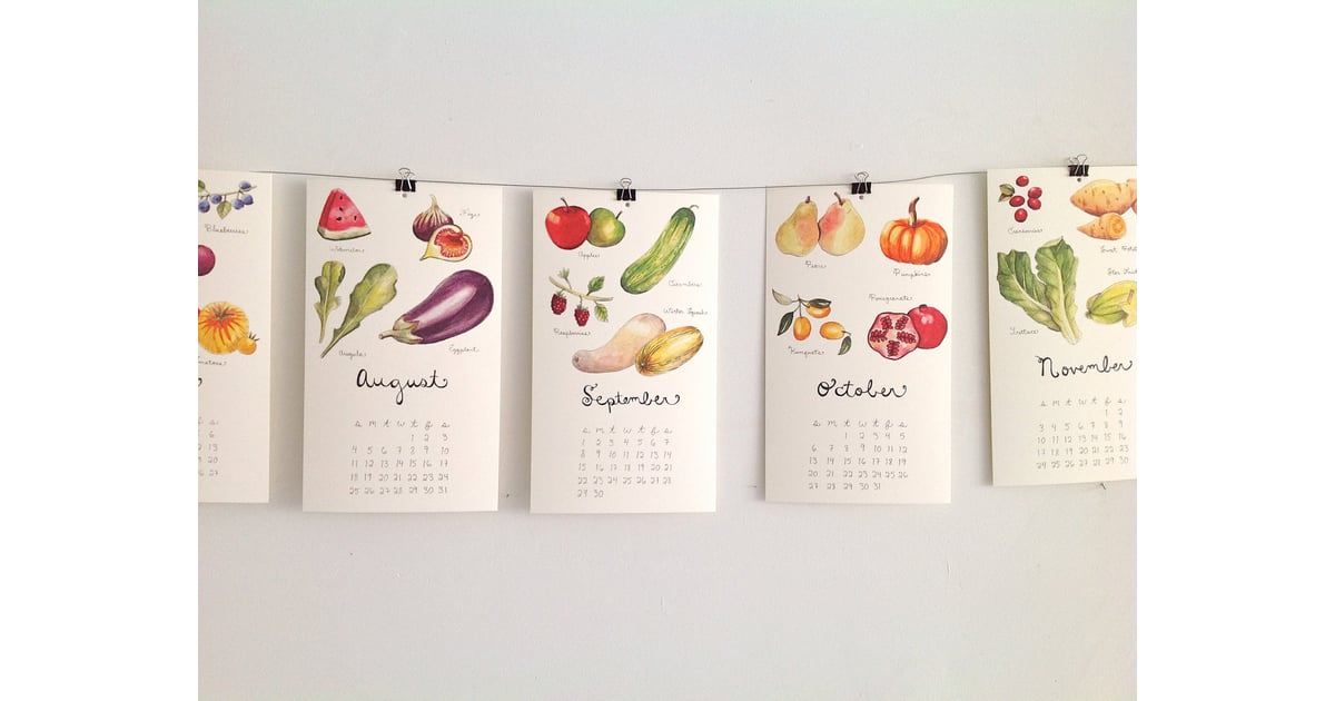 Produce Calendar | Gifts For Women in Their 40s | POPSUGAR Smart Living ...