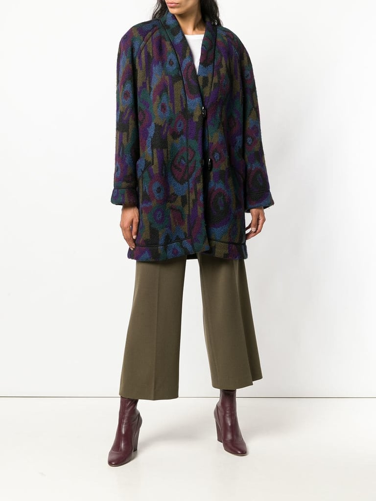 Missoni Pre-Owned 1980's Floral Boxy Coat