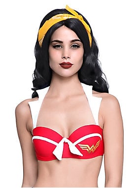 Wonder Woman Bombshell Swim Top