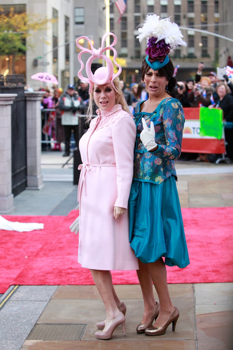 Kathie Lee Gifford and Hoda Kotb as Princesses Eugenie and Beatrice in 2011
