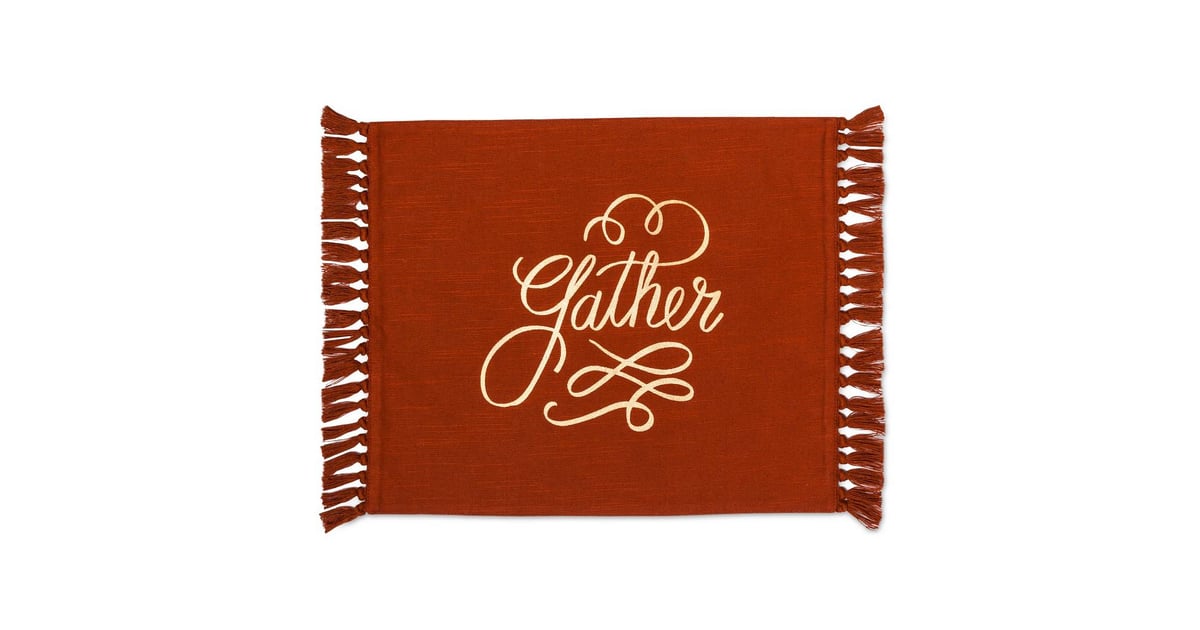 Gather Placemat Cheap Fall Products at Target POPSUGAR Smart Living