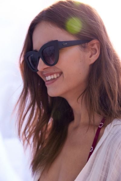 Quay Kittie Cat-Eye Sunglasses