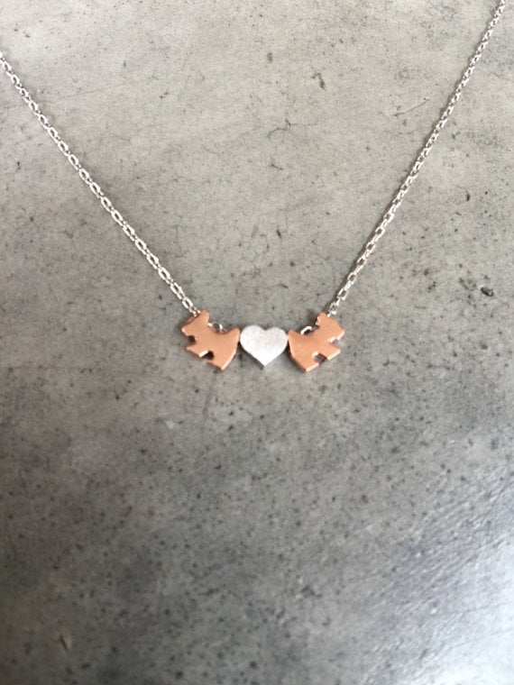 Dog necklace ($23)