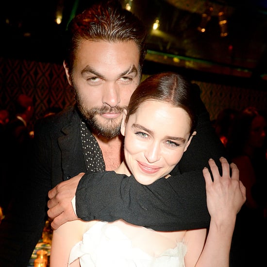 Cute Pictures of Jason Momoa and Emilia Clarke