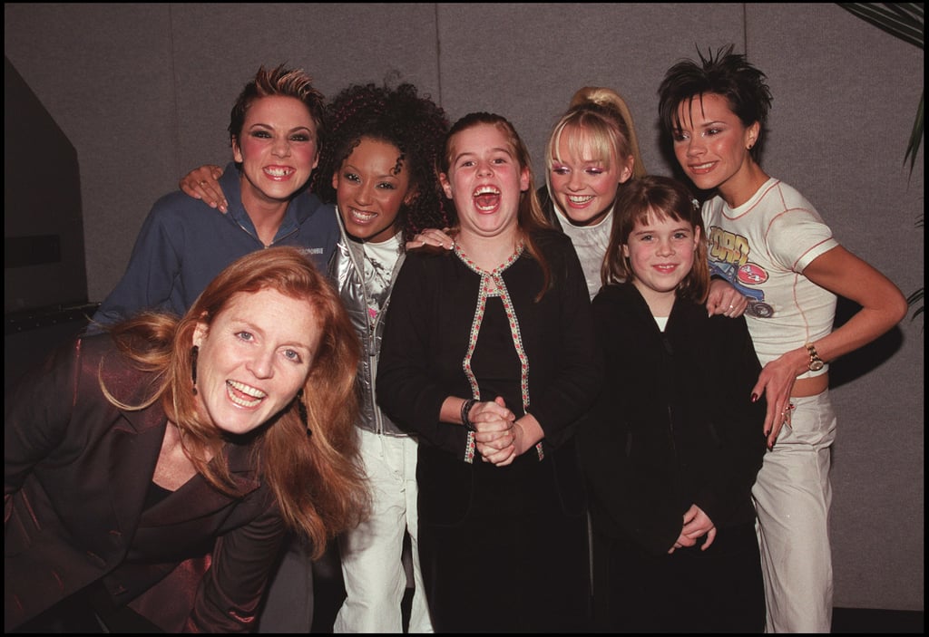 Princess Eugenie wasn't quite as excited as her sister to meet the Spice Girls in 1999.