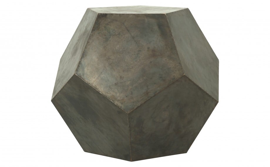 Resembling a brutalist, modern boulder, the Geo Stool ($800) would also work well as a side table.
Resembling a brutalist, modern boulder, the Geo Stool ($800) would also work well as a side table.