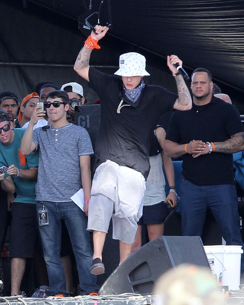 Justin Bieber at Coachella 2014