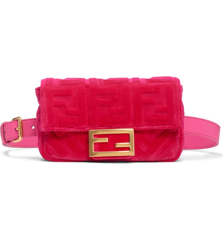 Fendi velvet on sale belt bag