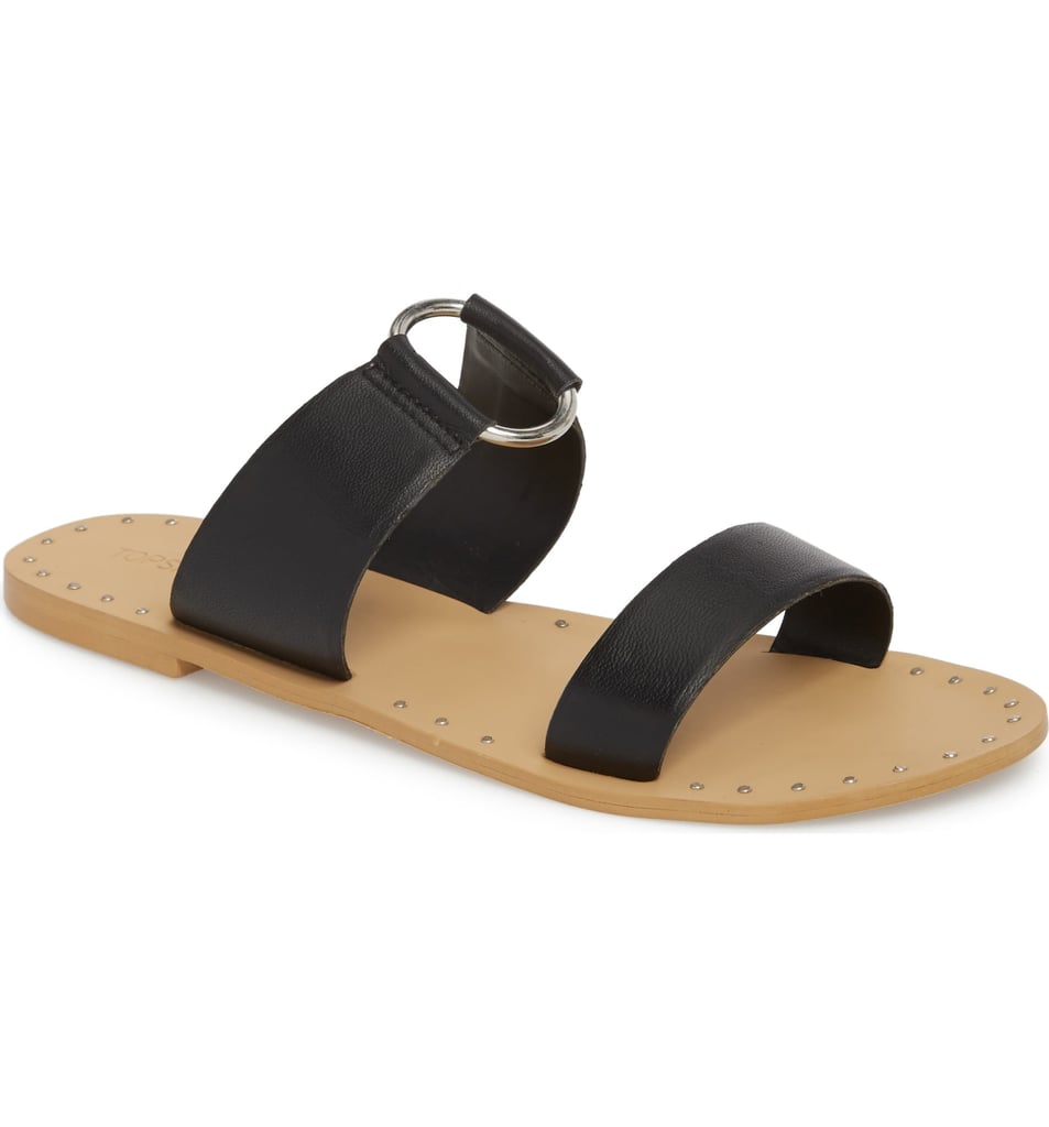 Topshop Hooray Ring Slide Sandals