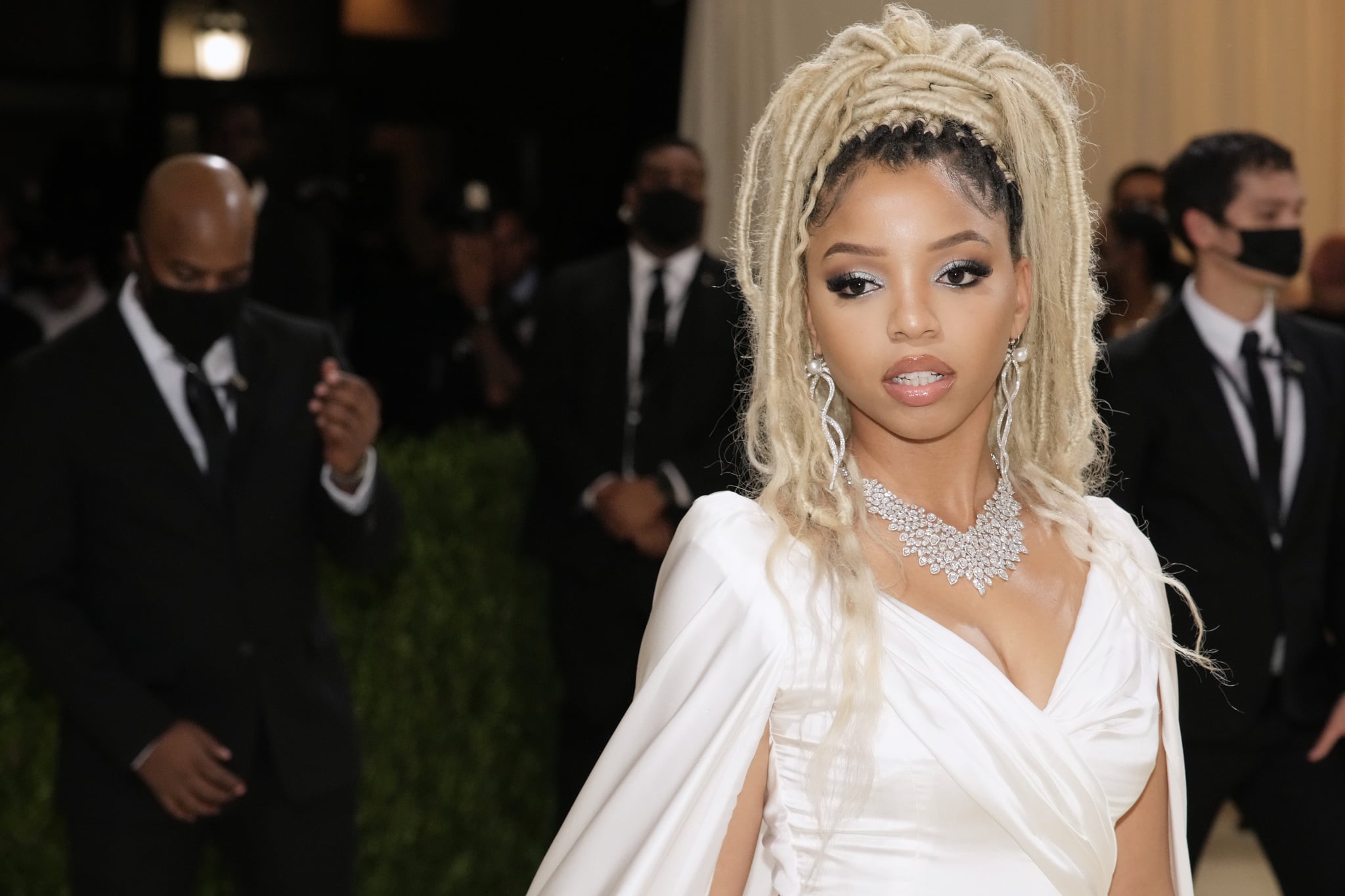 NEW YORK, NEW YORK - SEPTEMBER 13: Chloe Bailey attends The 2021 Met Gala Celebrating In America: A Lexicon Of Fashion at Metropolitan Museum of Art on September 13, 2021 in New York City. (Photo by Jeff Kravitz/FilmMagic)