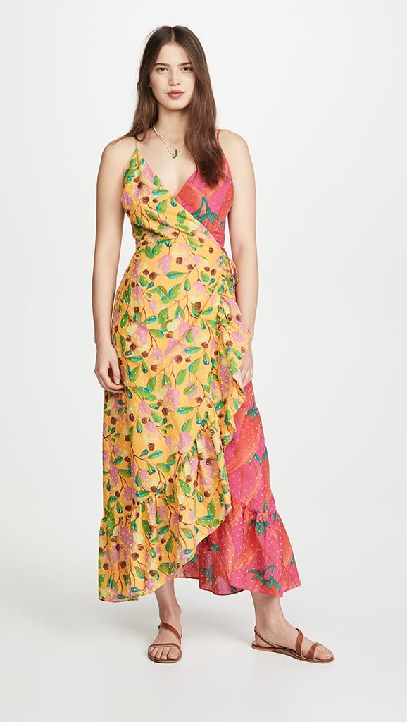 FARM Rio Garden Mix Wrap Dress