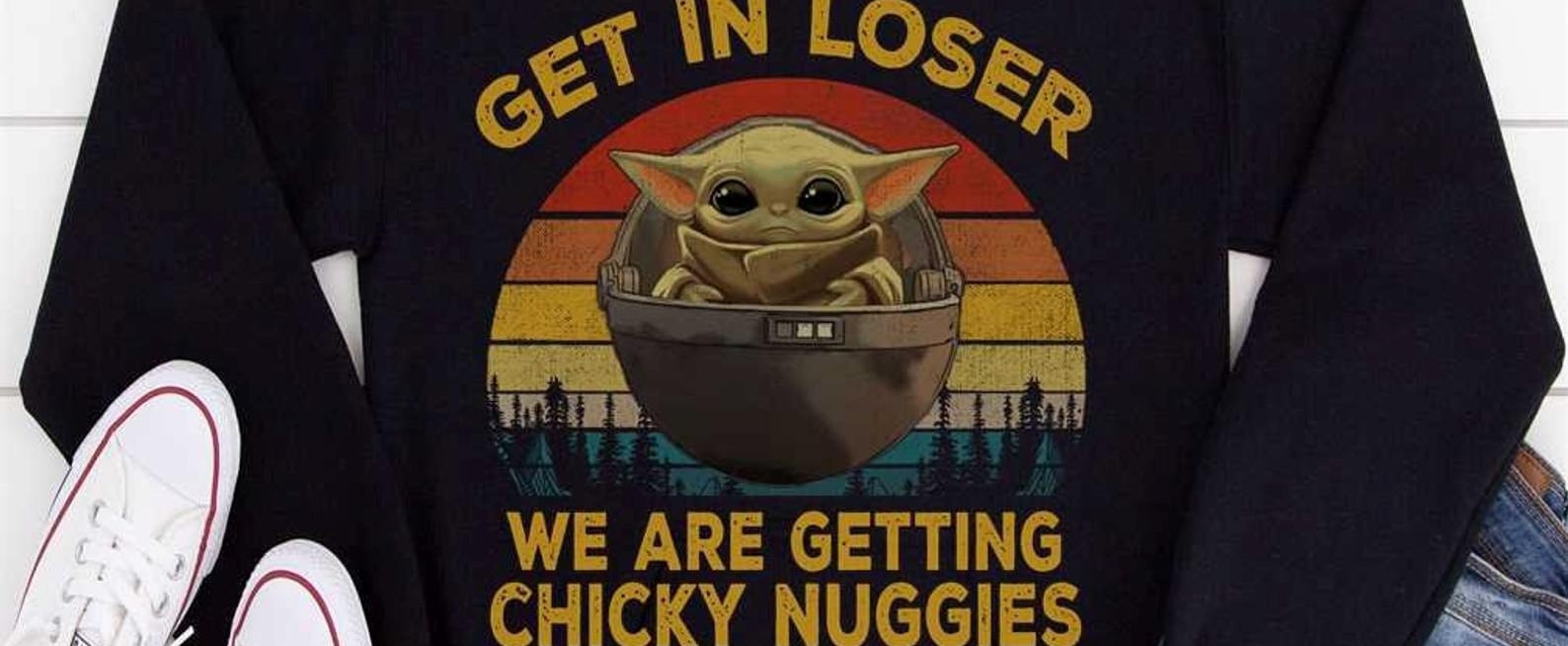Where To Buy Baby Yoda Chicky Nuggies Sweatshirt Popsugar Smart Living Where To Buy Baby Yoda Chicky Nuggies Sweatshirt Popsugar Smart Living