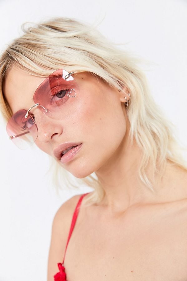 Our Pick: Urban Outfitters As If Rimless Rectangle Sunglasses