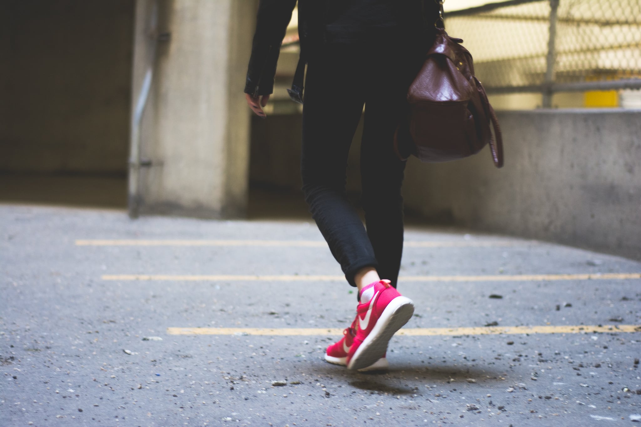 Gehen Sie spazieren oder joggen
