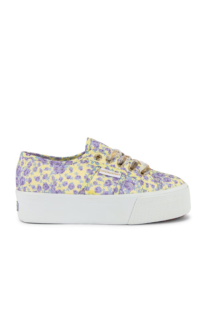 Superga x LoveShackFancy 2790 Sneaker in Purple Rain | Comfortable,  Fashionable Shoes and Sneakers | POPSUGAR Fashion Photo 34