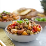 Oven-Baked Pineapple Fried Rice With Cashews and Tofu