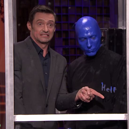 Hugh Jackman Plays Phone Booth on Tonight Show | Video