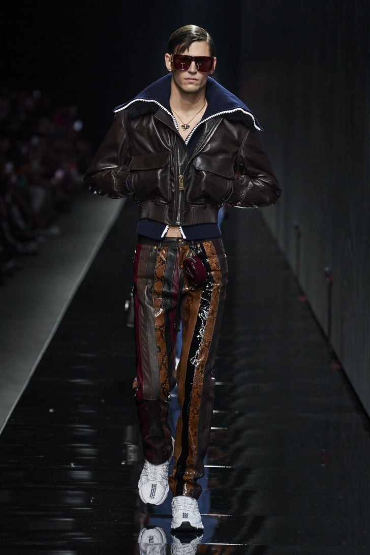 Versace's Fall/Winter 2020 Runway Show at Milan Fashion Week | POPSUGAR ...