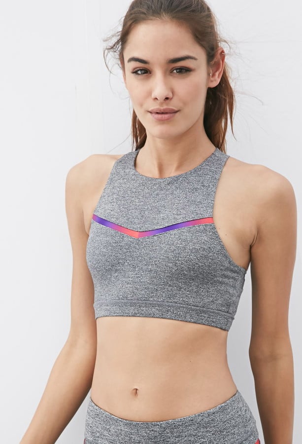 Forever 21 Heathered Sports Bra