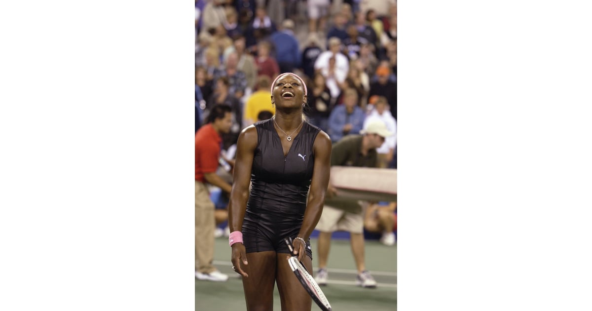 She Wore This Puma Bodysuit at the 2002 US Open | Serena ...