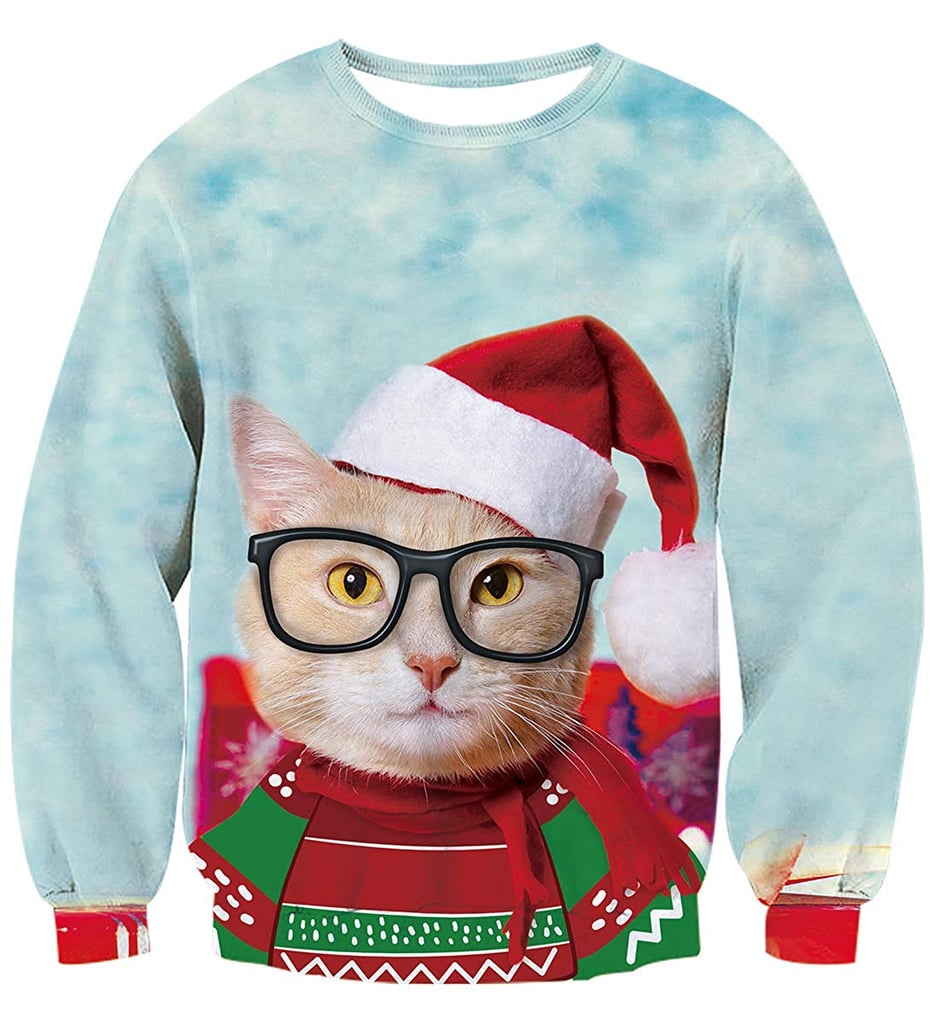 Idgreatim Ugly Christmas Crewneck Sweatshirt