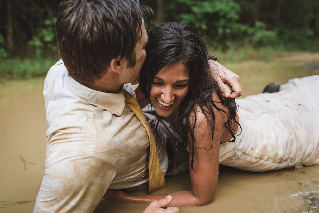 Muddy Trash-the-Dress Shoot