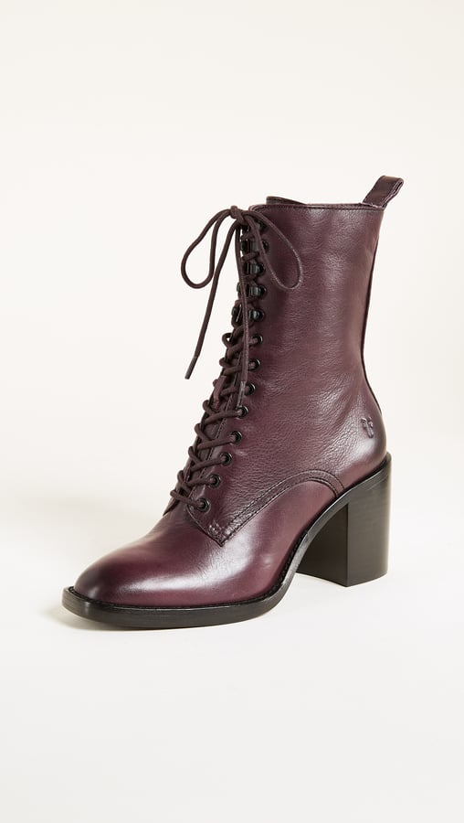 Frye Pia Heeled Combat Boots