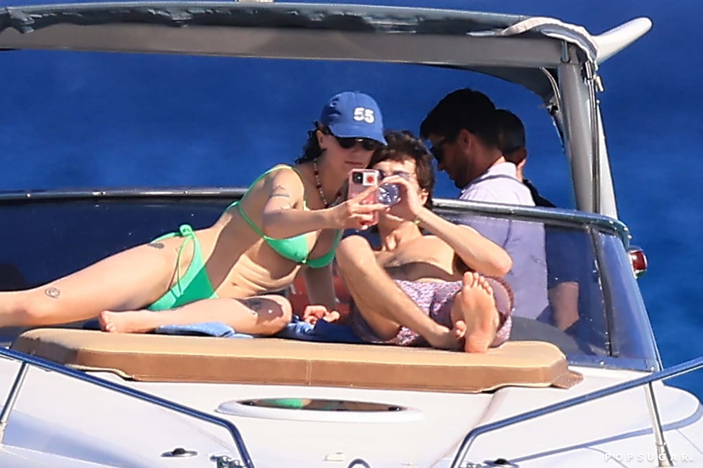 Ella Emhoff and Boyfriend Sam Hine Kiss in St.-Tropez