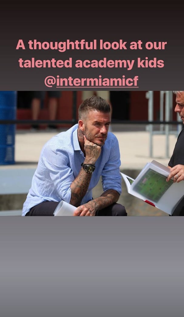 David Spent Some Time With Inter Miami CF