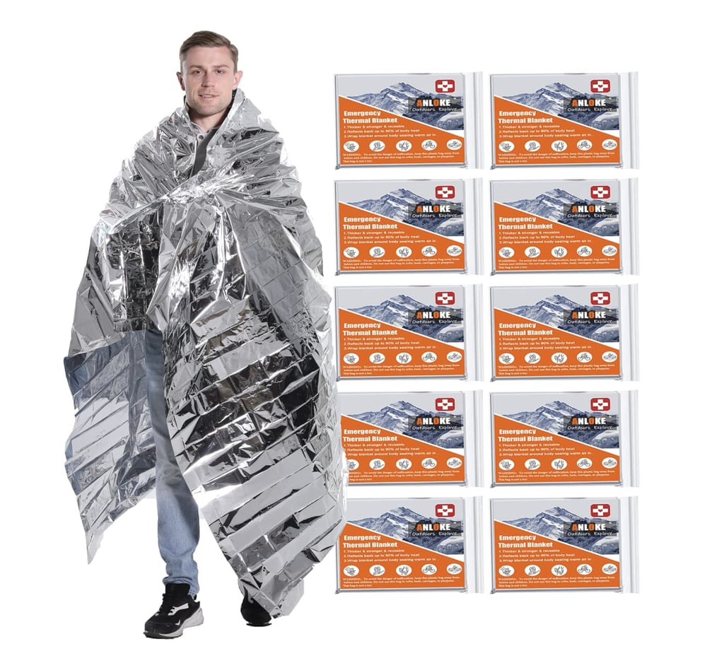 Anloke Emergency Thermal Blankets