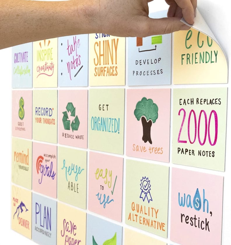 For the Organizer: M.C. Squares Stickies Reusable Sticky Notes