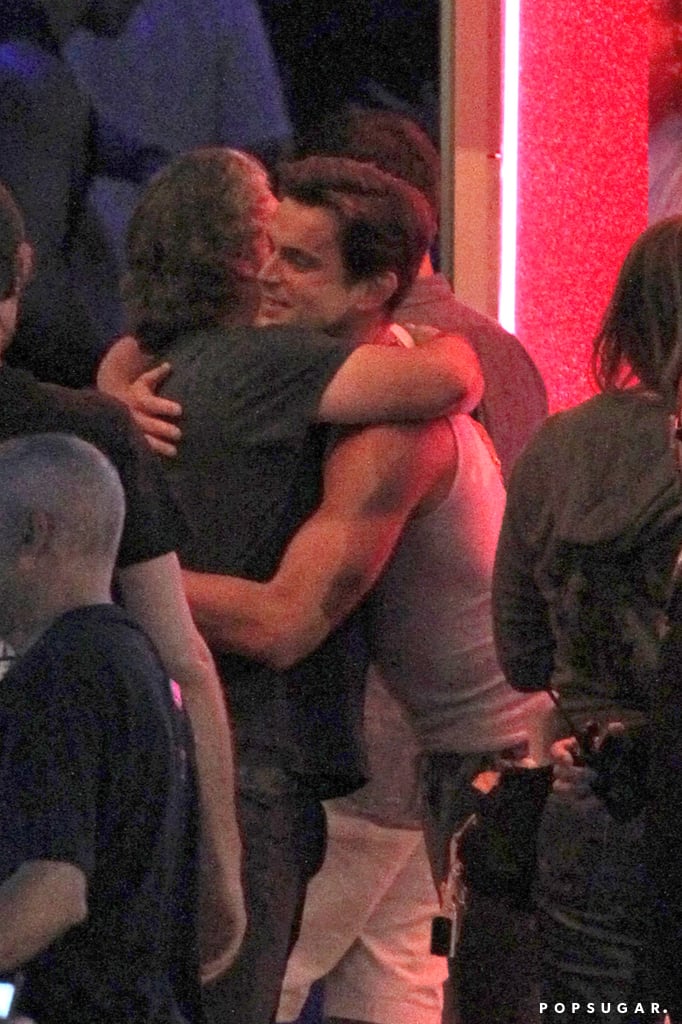 Seriously, though, who wouldn't want to be hugged by those arms?