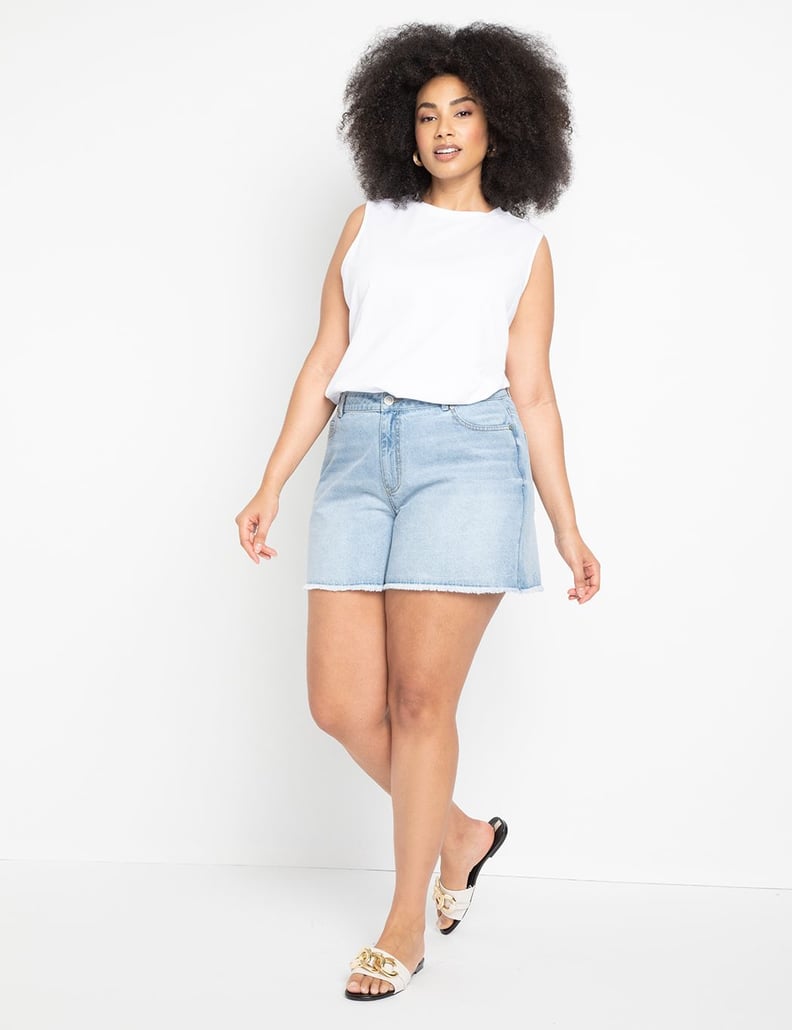 Plus-Size Levi's® High-Waisted Mom Jean Shorts