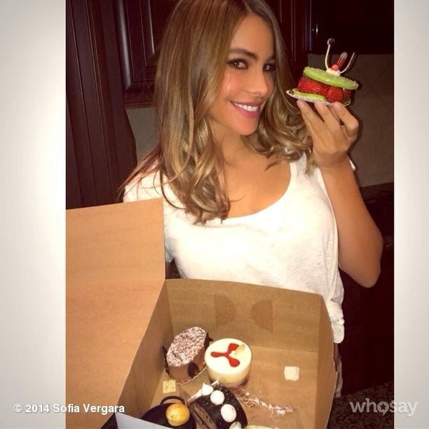 Sofia Vergara was spoiled with sweet treats from Reese Witherspoon.
Source: Instagram user sofiavergara
